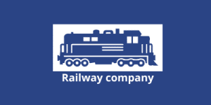 railway company button